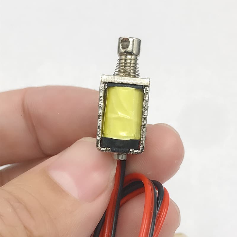 Mini DC Electromagnet Through-type Push-Pull Electromagnet Stroke