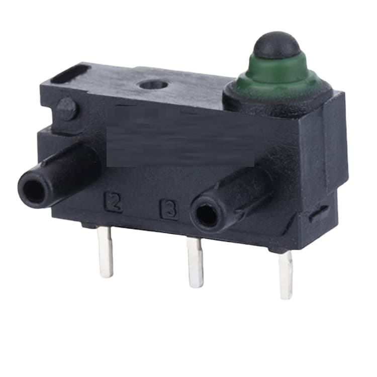 High-quality waterproof micro switch with positioning pin, sealed waterproof micro switch, waterproof micro switch 3-pin