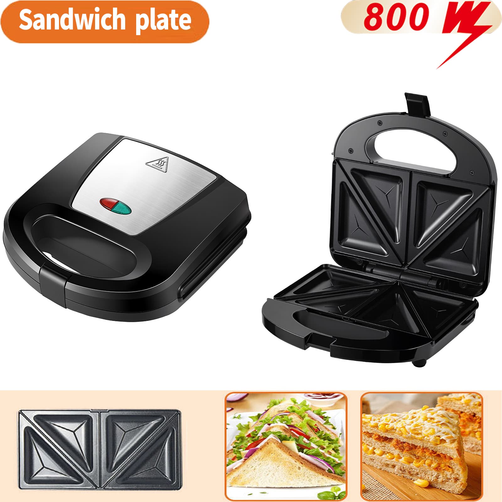 Cross-border Breakfast Maker Multi-function Electric Waffle Maker Sandwich Maker Home Small Pancake Maker Cake Maker