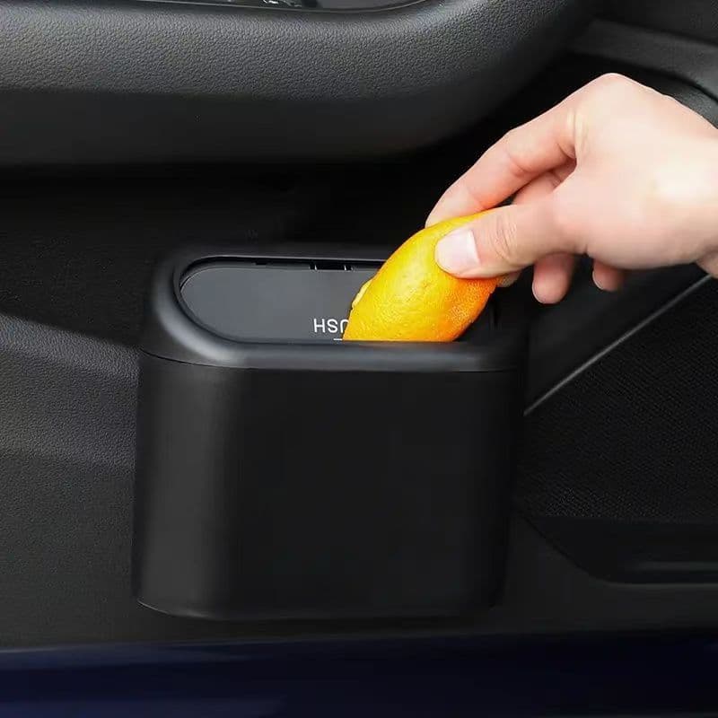 Car Trash Can Creative Car Hanging Portable Car Storage Bucket for Garbage Bags Car Accessories