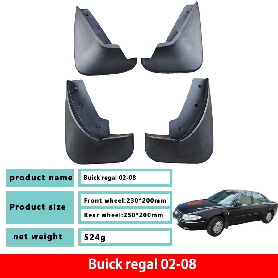 Custom 02-25 Regal Fender for Buick Regal GS Buick Car Mud Flap Accessories