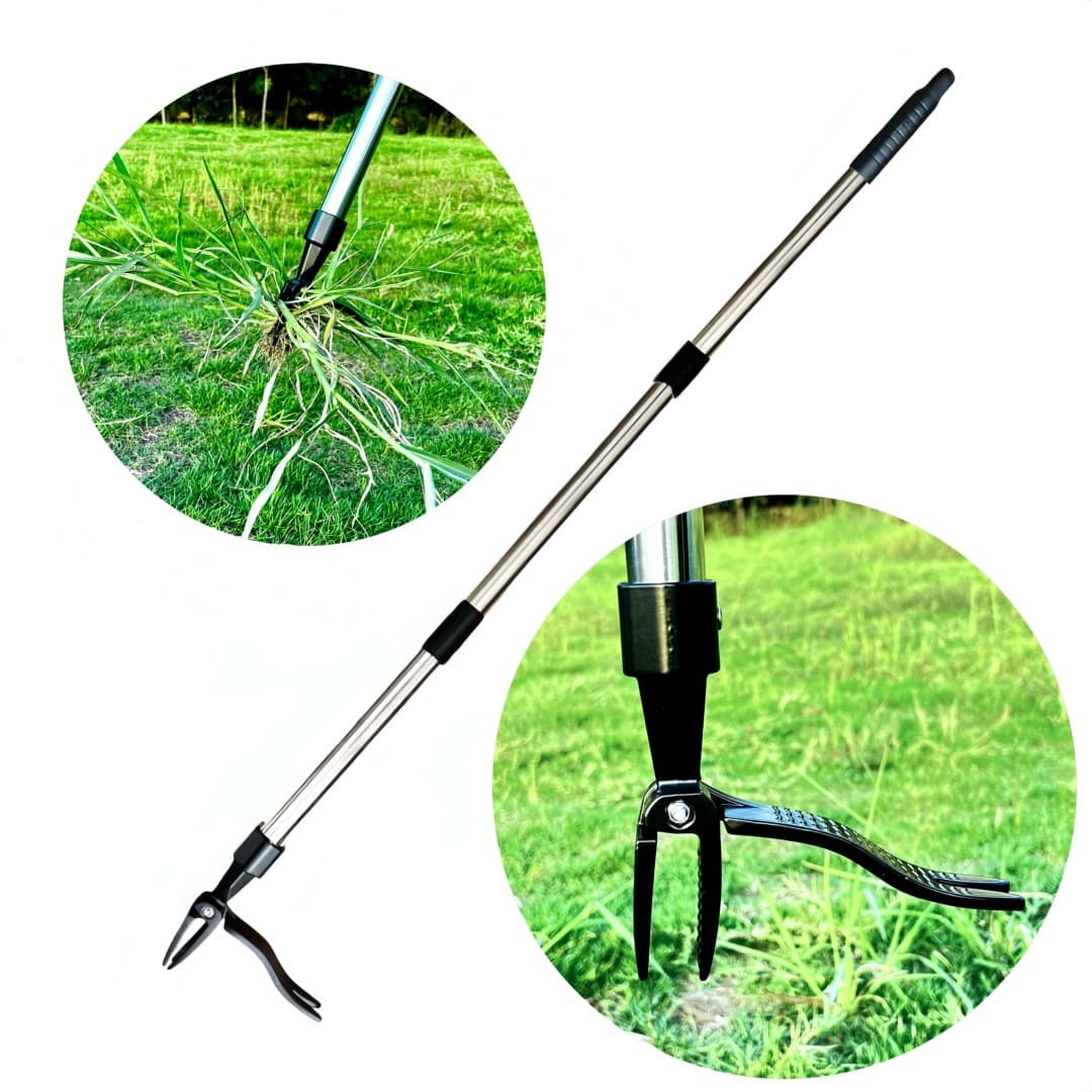 Cross-border New Standing Weeder Manual Weed Puller Root Remover Detachable Garden Weeder