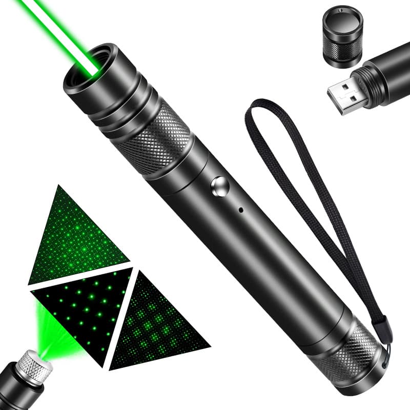 710 laser pointer high-power long-range rechargeable flashlight laser light sales department sand table pointer green light starry head
