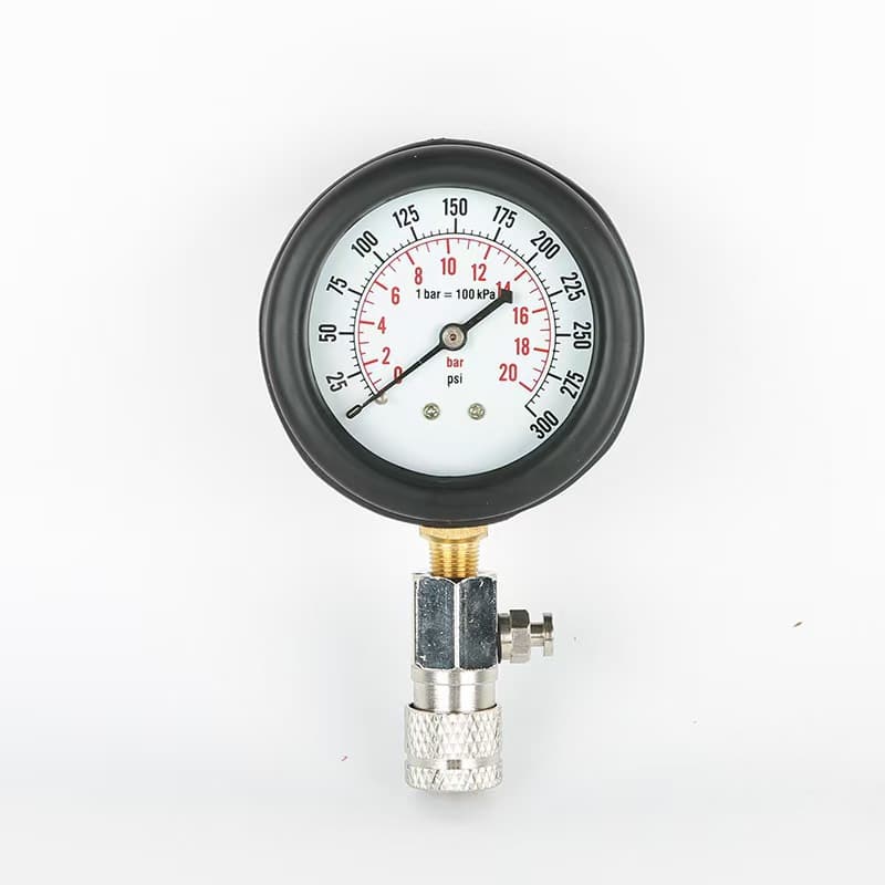 TU-12 Cylinder Pressure Gauge Automotive Cylinder Detection Fuel System Injection Pressure Gauge Auto Repair Tool