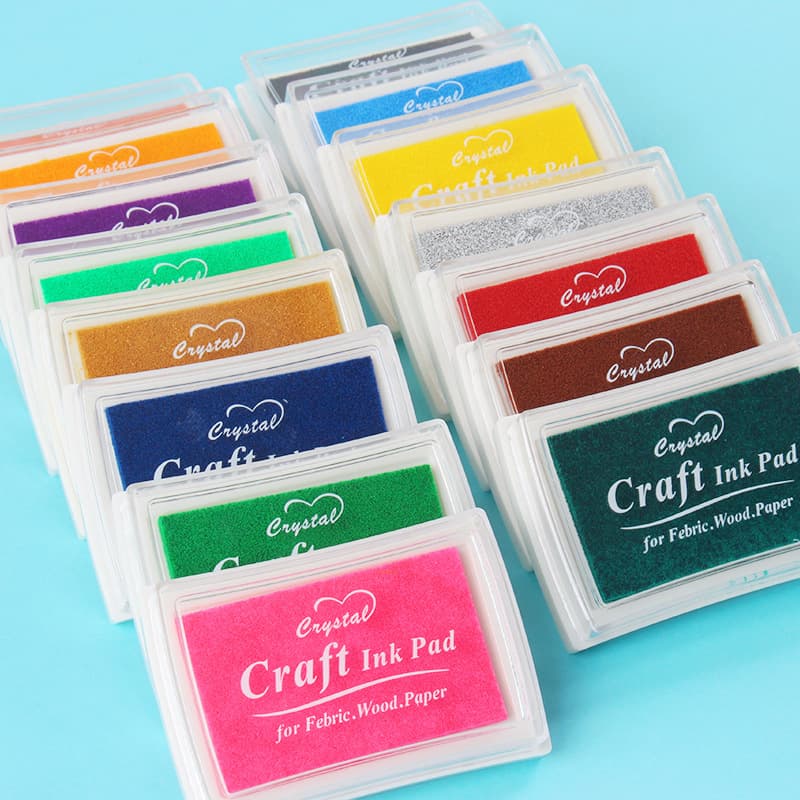 Easy-to-Clean Baby-Specific Hand and Footprint Ink Pad and Inkstone for Newborn Keepsakes, Infant and Child Hand and Footprint Oil Box