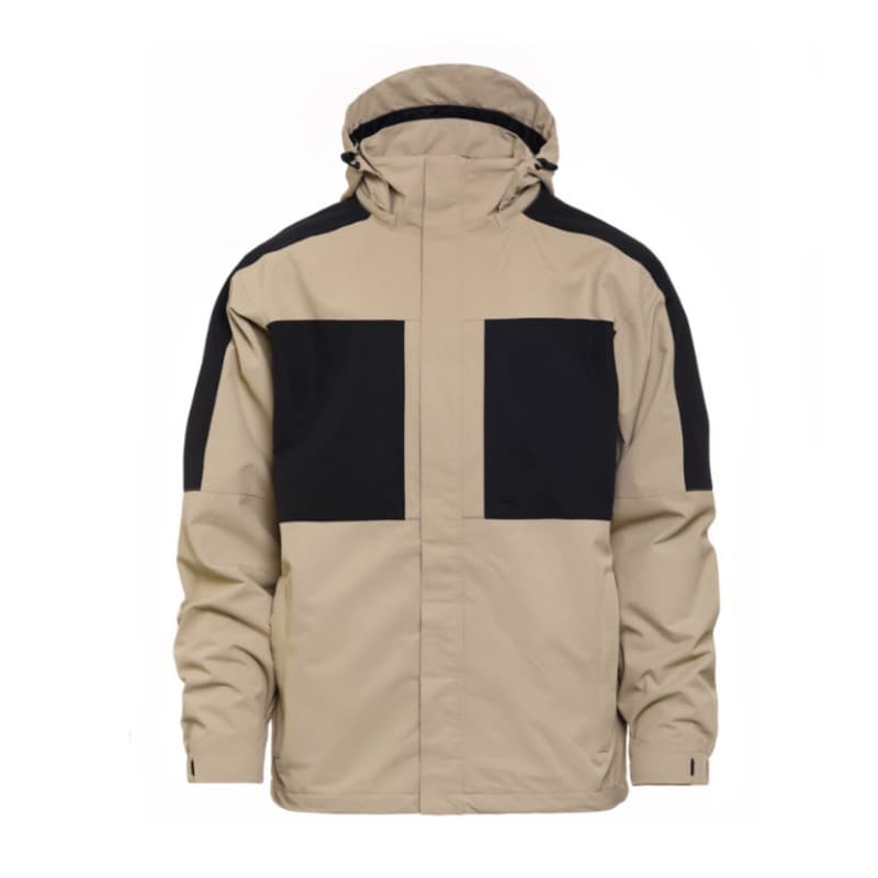 Professionally customized waterproof men's snowboard jacket, export design, men's ski suit jacket.