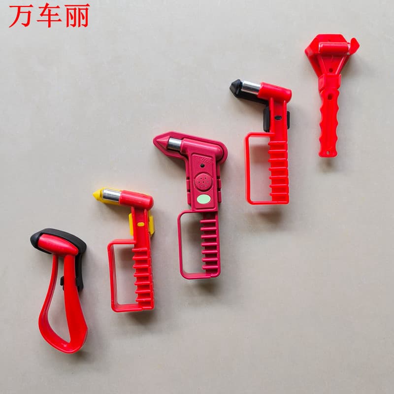 Cross-border Coach Double-ended Safety Hammer Life Hammer School Bus Escape Emergency Glass Breaker Window Smasher Manufacturer