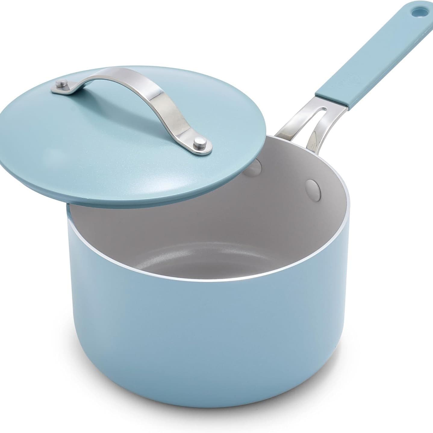 Eco-Friendly Non-Stick Ceramic Cookware Set Modern Induction Cooking Pot Kitchen Cookware Milk Pot Instant Noodle Pot
