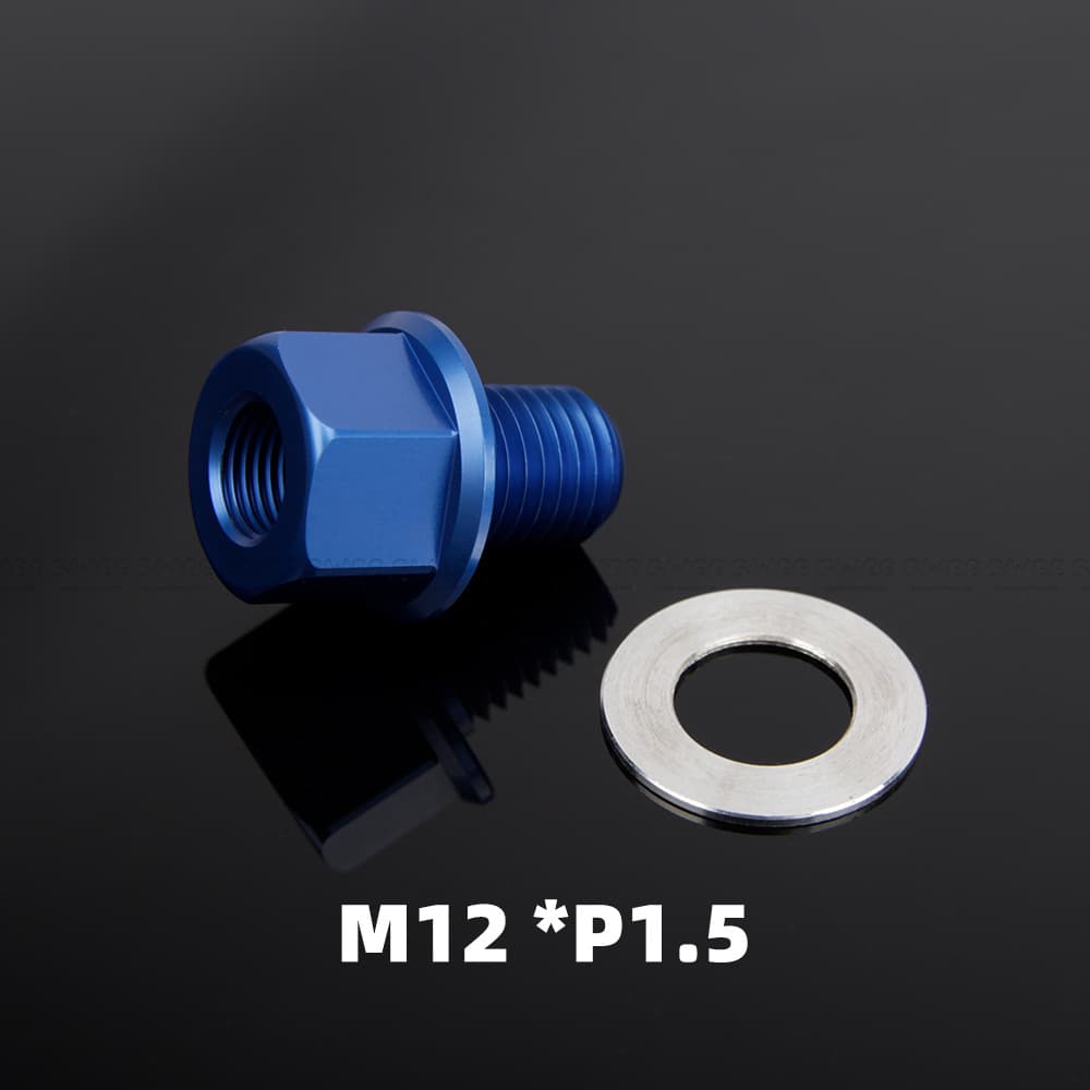 Motorcycle Engine Modification Oil Temperature Measurement Induction Adapter Screw Various Sizes Engine Oil Screw Oil Temperature Gauge