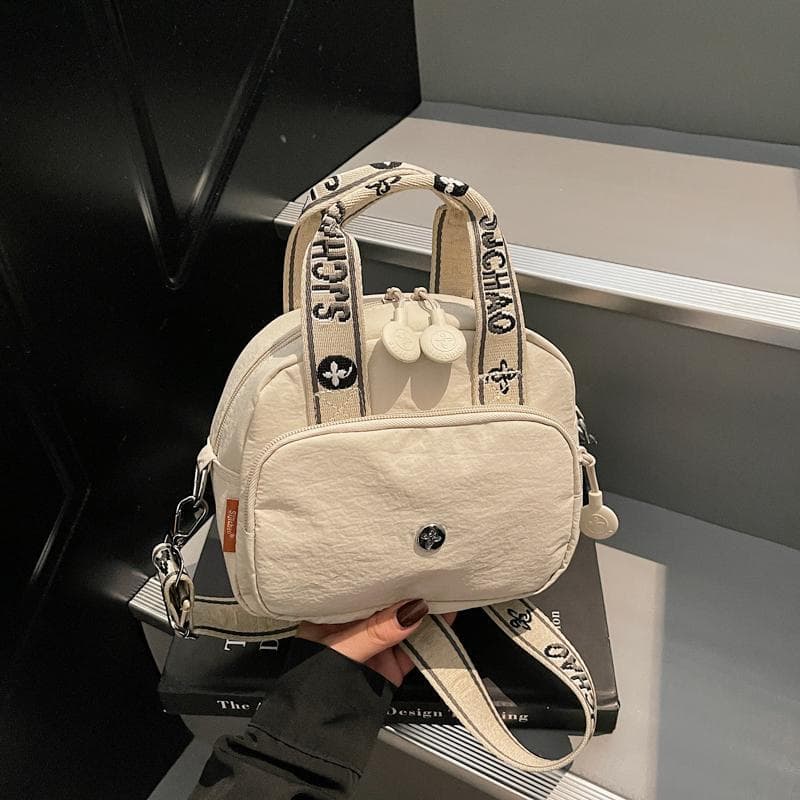 Women's Bag 2025 New Fashion Trendy Oxford Cloth Shoulder Bag Korean Style Versatile Lightweight Commuter Crossbody Bag
