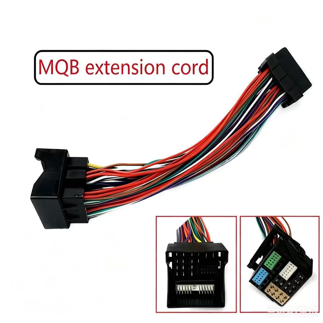Suitable for Volkswagen Golf 5 6 Jetta 5 6 Mk5 Mk6 Passat B6 52-Pin Extension Cable