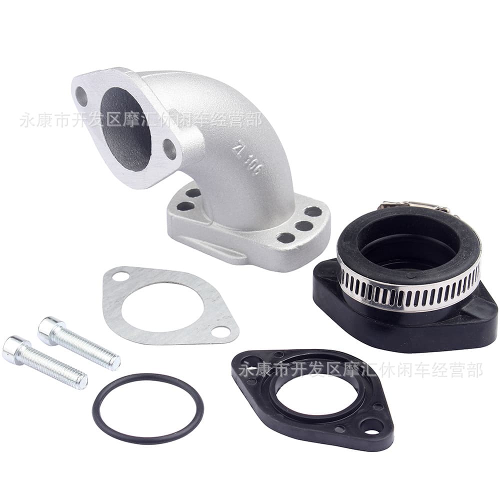Adapter for VM22/26 PE24 PE28 125-160CC LF YX Carburetor Throat Intake Pipe