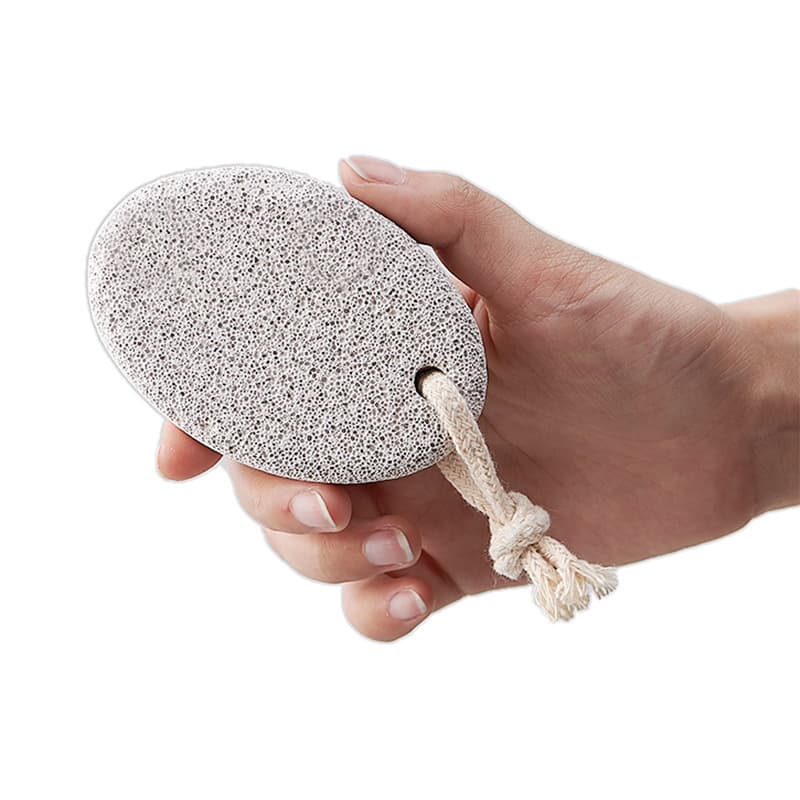 Oval Pumice Stone for Foot Callus Removal, Volcanic Stone, Foot Care Tool for Spa, Wholesale