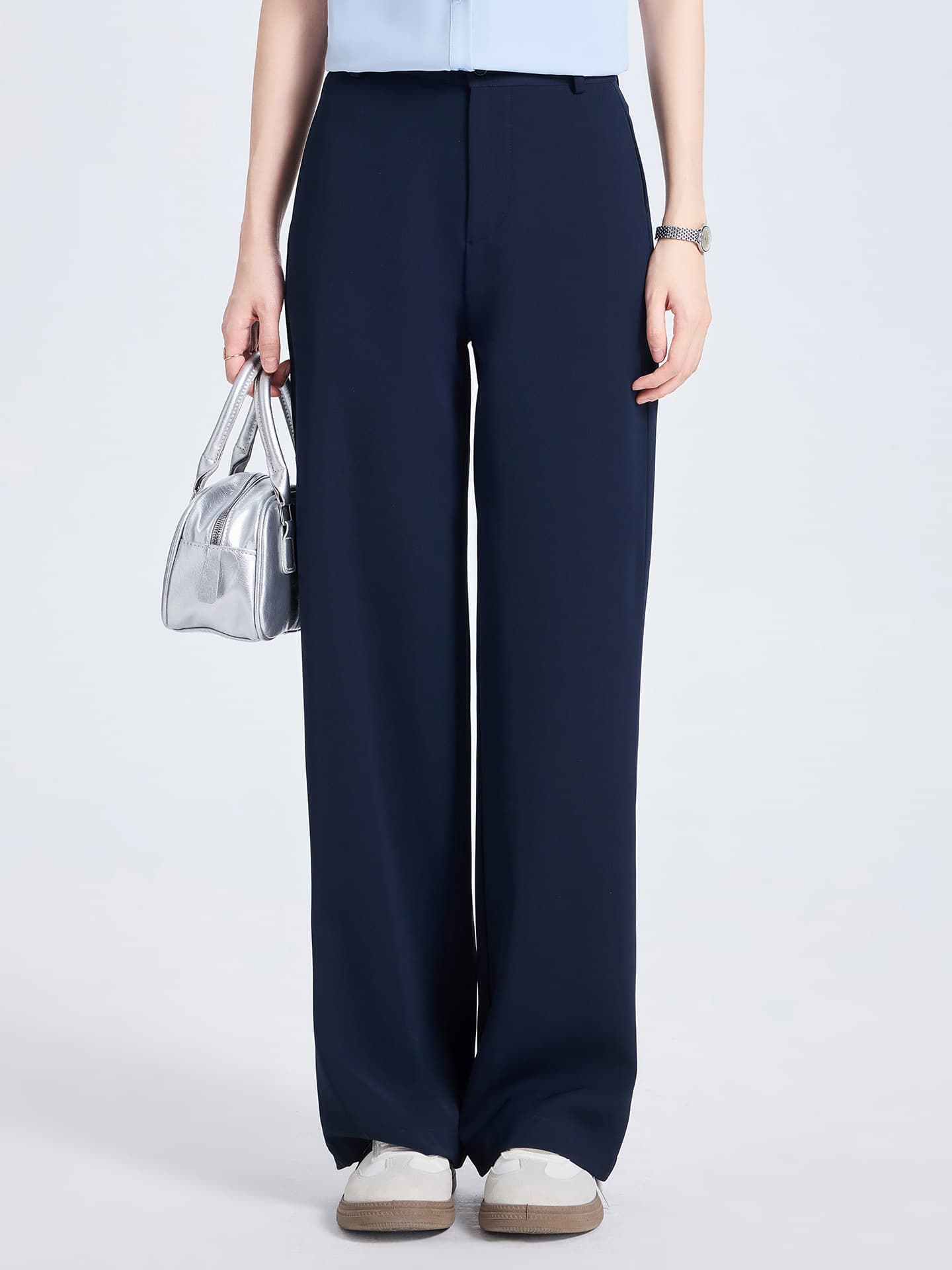 2026 New Style Women's Suit Pants, Straight Leg Pants, Casual Pants, Work Pants, Office Wear, Commuting Dress Pants