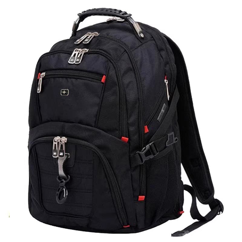 Swiss Laptop Backpack for Men, Large Capacity 60L 80L Business Travel Backpack, Hiking Backpack