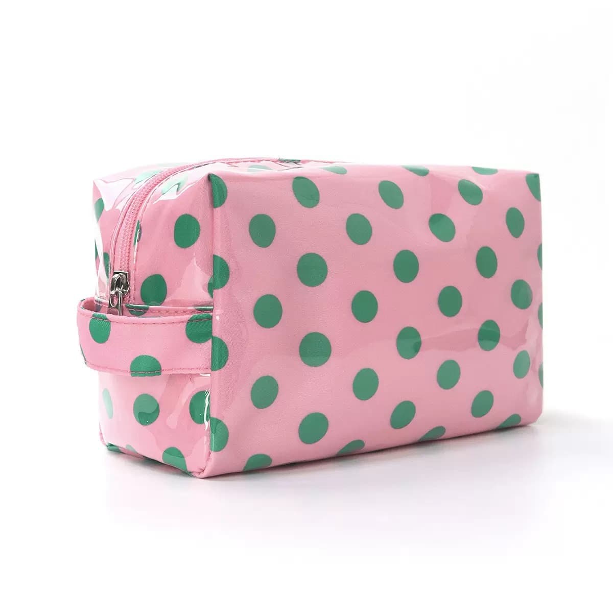 New cross-border travel large-capacity PVC cosmetic bag skin care product bag organizer portable design lipstick storage bag strip