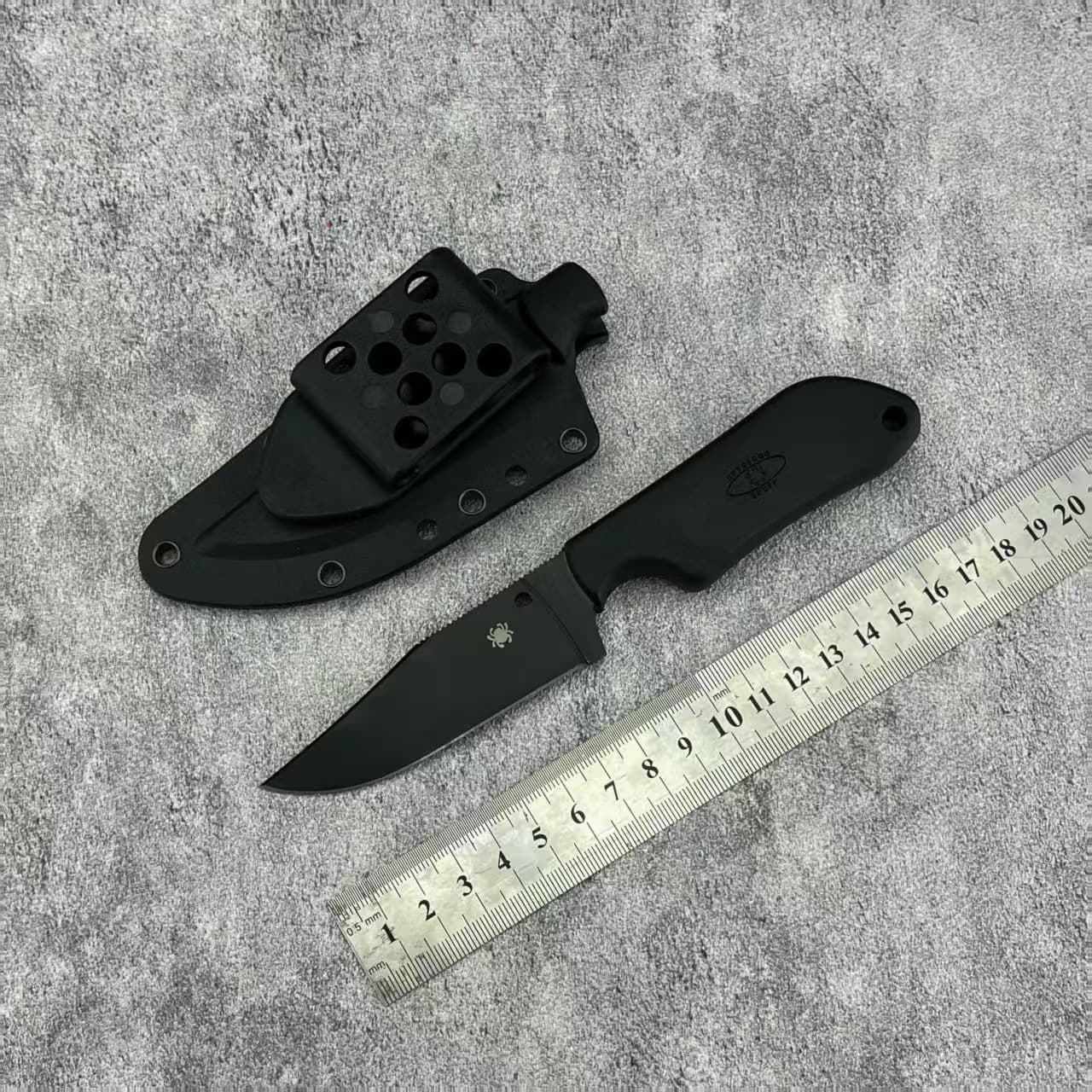 Foreign trade new spider BK20 mini outdoor knife multi-functional camping and riding meat-eating knife small straight knife