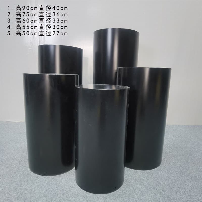 Wedding dessert table pillar square dessert table round cylinder dessert stand wedding banquet aisle decor engagement party props