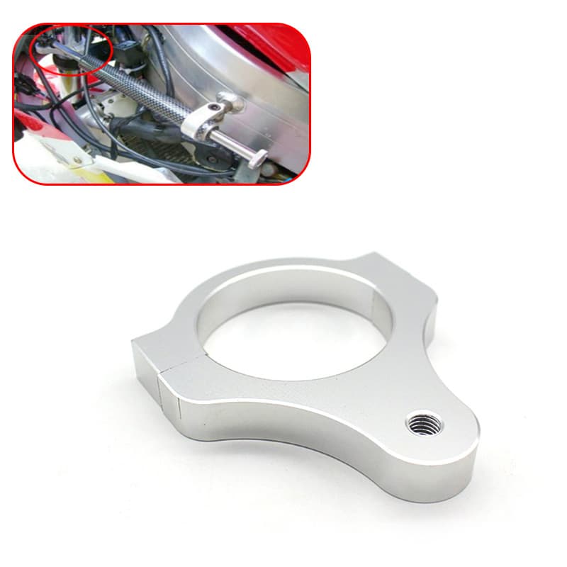 Motorcycle Universal Steering Damper Mount Bracket Titanium Ruler Shock Absorber Titanium Ruler Modified Direction Titanium Ruler Direction Damper Fixed Bracket