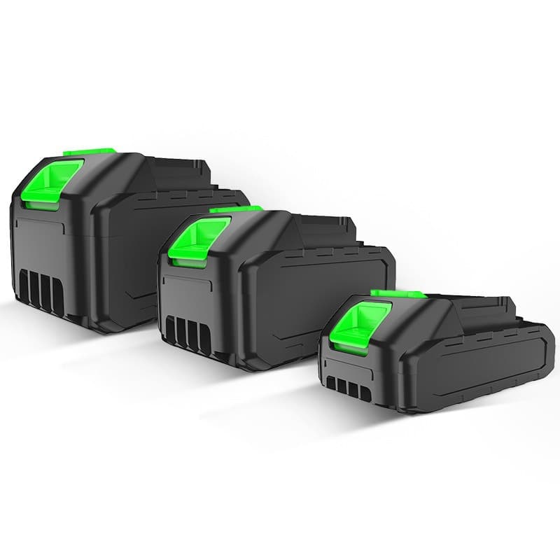 Cross-border wireless lithium battery high-power storm machine garden tool accessories five-cell ten-cell fifteen-cell battery wholesale