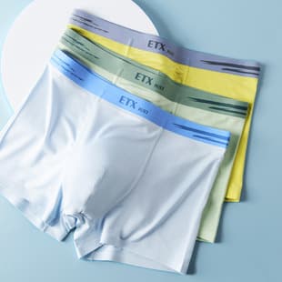Teen Boys Underwear Seamless Boxer Briefs Youth Student Underwear Lightweight Breathable Boys Boxer Shorts Wholesale