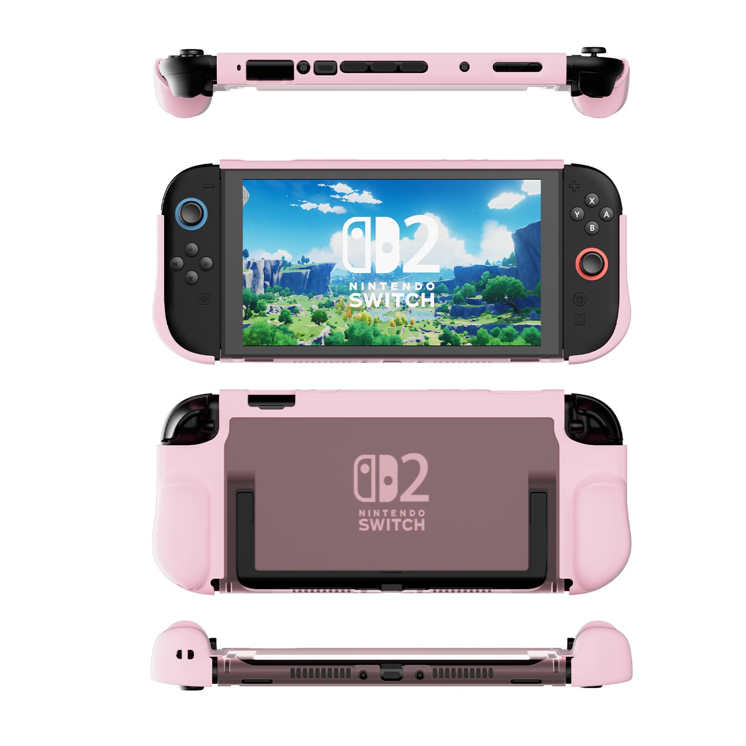 Compatible with Nintendo Switch 2 Console Hard Shell Transparent Soft TPU Case NS2 Storage Box Switch 2 Protective Case