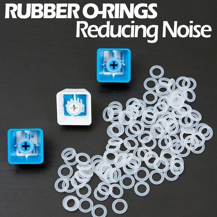 iTLY 200 pieces keyboard silencer O-type silicone noise reduction key travel reduction mechanical keyboard silent circle cross-border hot