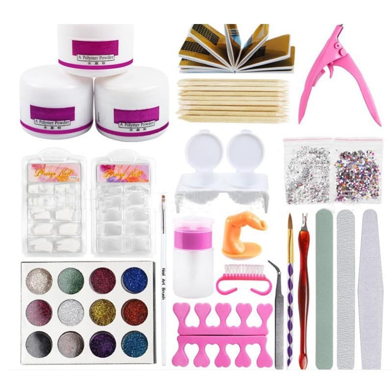 Nail Art Tool Set, AliExpress Nail Art Kit Full Set, Other African Nail Art Tool Set 12 Colors, Tax Excluded