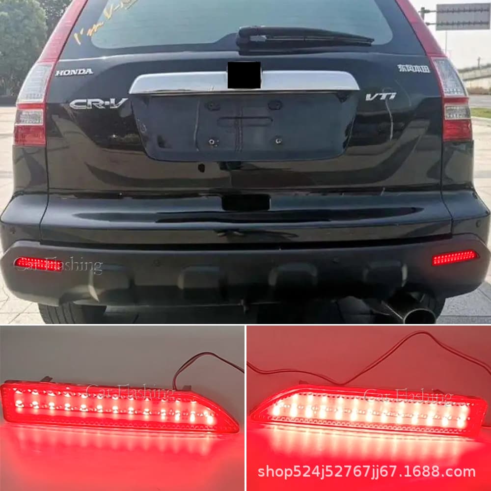 LED Rear Bumper Light for Honda CRV 2007-2009, City 2012-2014 Brake Light Rear Fog Light