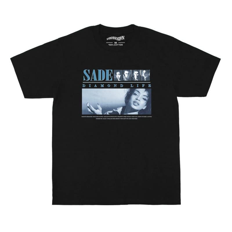 European and American cross-border short-sleeved summer loose T-shirts in stock dropshipping Sade T-Shirt Diamond Life