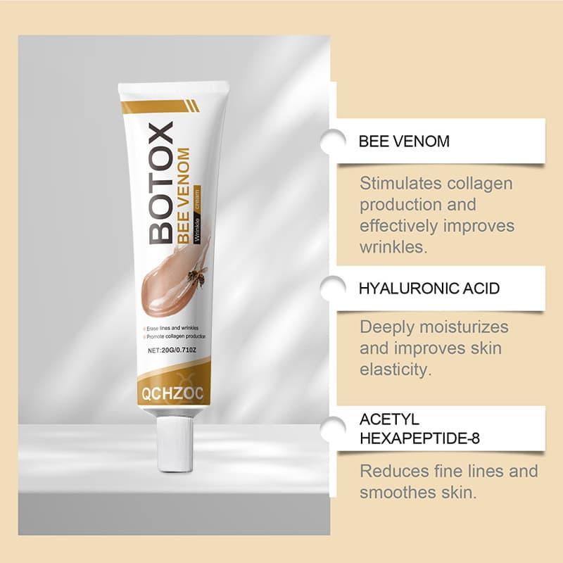 Cross-border Best Seller TK SHEIN TEMU Amazon Bee Venom Anti-Wrinkle Cream, Top Seller in Thailand, Southeast Asia, Philippines, Indonesia