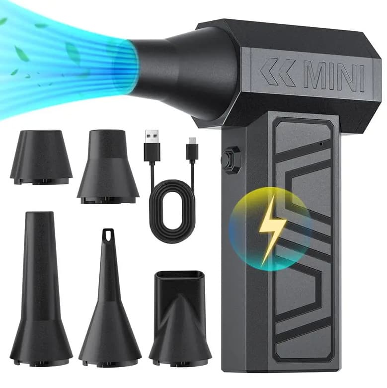 Mini Violent Fan Airduster Turbo Fan High-Speed Blower Snow Blower Dust Remover Dust Blower