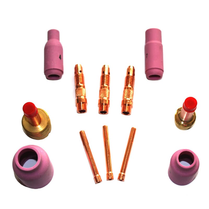 Factory Supply Large and Medium Combined Screen Guide Component Electrode Clamp WP Full Set Accessories ￠1.6-￠4.0mm