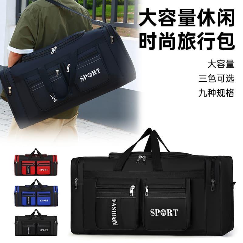 Wholesale Handheld Travel Bag 2025 Large Capacity Multi-Pocket Luggage Bag for Moving and Camping Backpack
