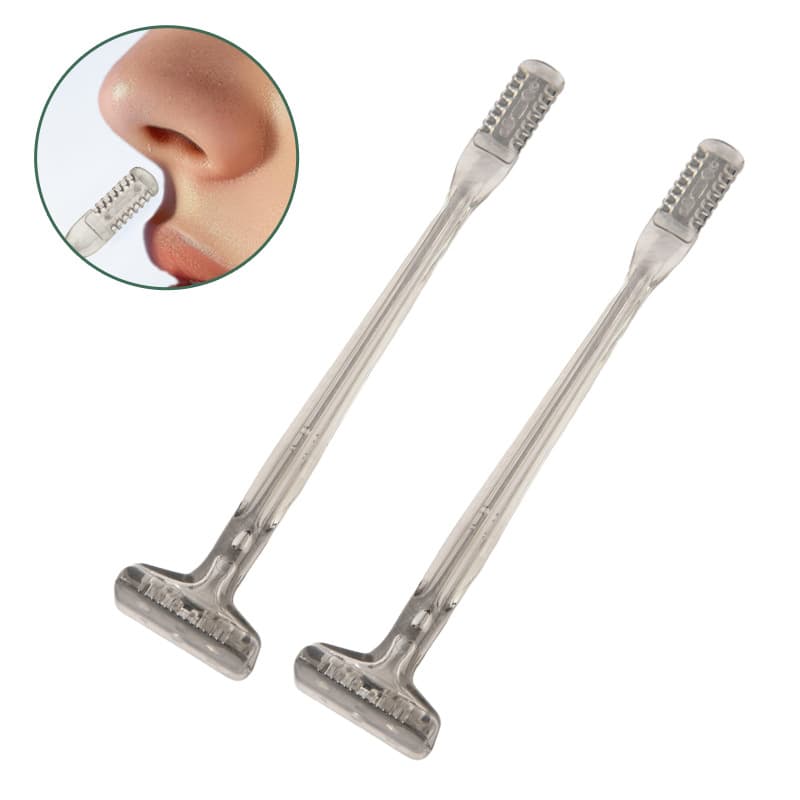 Dual-End Nose Hair Trimmer and Facial Groomer, Multi-Functional Eyebrow and Mustache Tool Wholesale