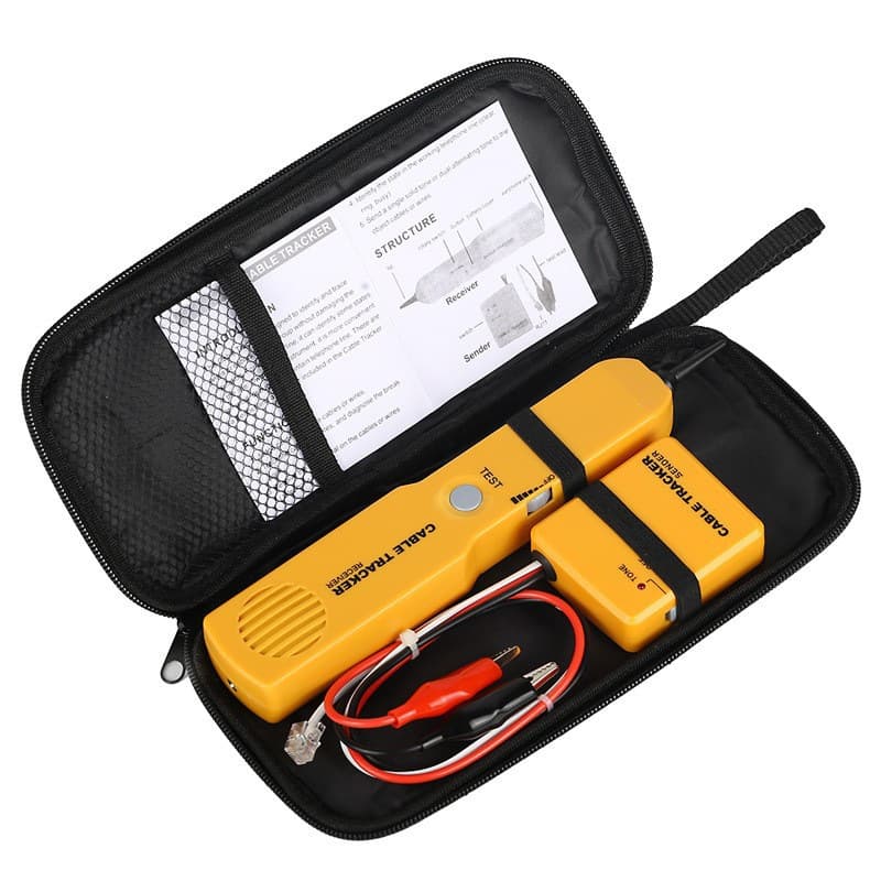 Car Breakpoint Short Circuit Tracer EM415PRO Open Circuit Detection Alligator Clip Short Circuit Finder RJ11 Wire Tracker