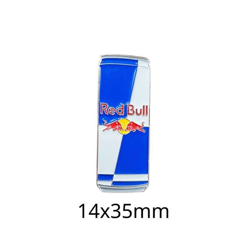 Cross-border Stock Popular Soft Drink Soda Cola Milk Tea Stanley Cup Metal Enamel Phone Sticker Custom
