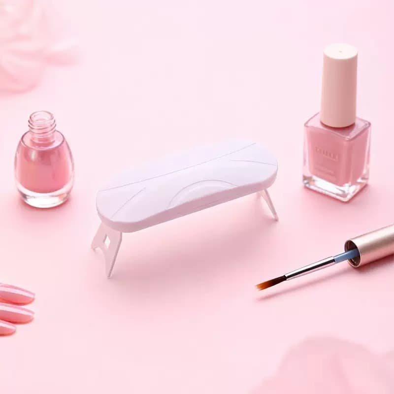 mini nail polish glue drying UV lamp curing lamp purple mouse phototherapy machine mini portable nail lamp