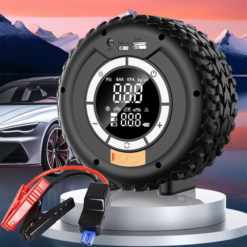 Emergency multi-function power bank, ignition power bank, outdoor emergency starting power supply, car air pump all-in-one machine