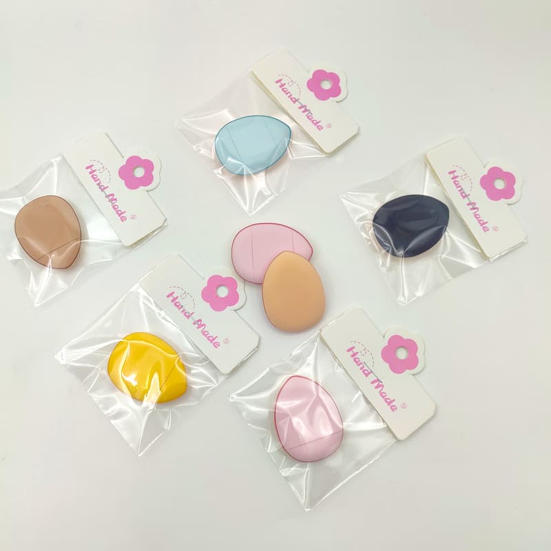 Fingertip small steamed bun puff, finger air cushion, mini powder puff, concealer details, sponge, water droplet, recommended by makeup artist
