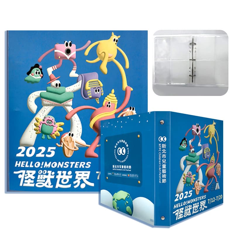4-Pocket Card Album Holds 100 Cards