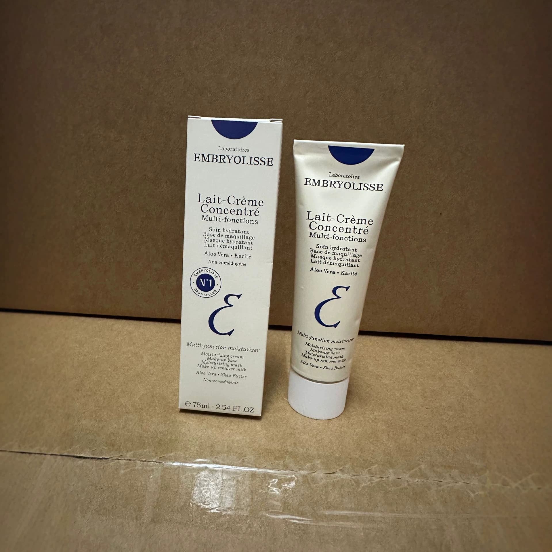 Cross-border Lait-Creme Concentre Moisturizing Cream Brightening Skin Tone Primer 75ml