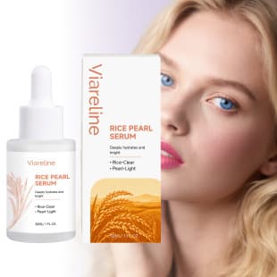VIARELINE Rice Skin Care Essence - Moisturizing, Soft, Clear, Gentle Facial Care, Revitalizing Essence