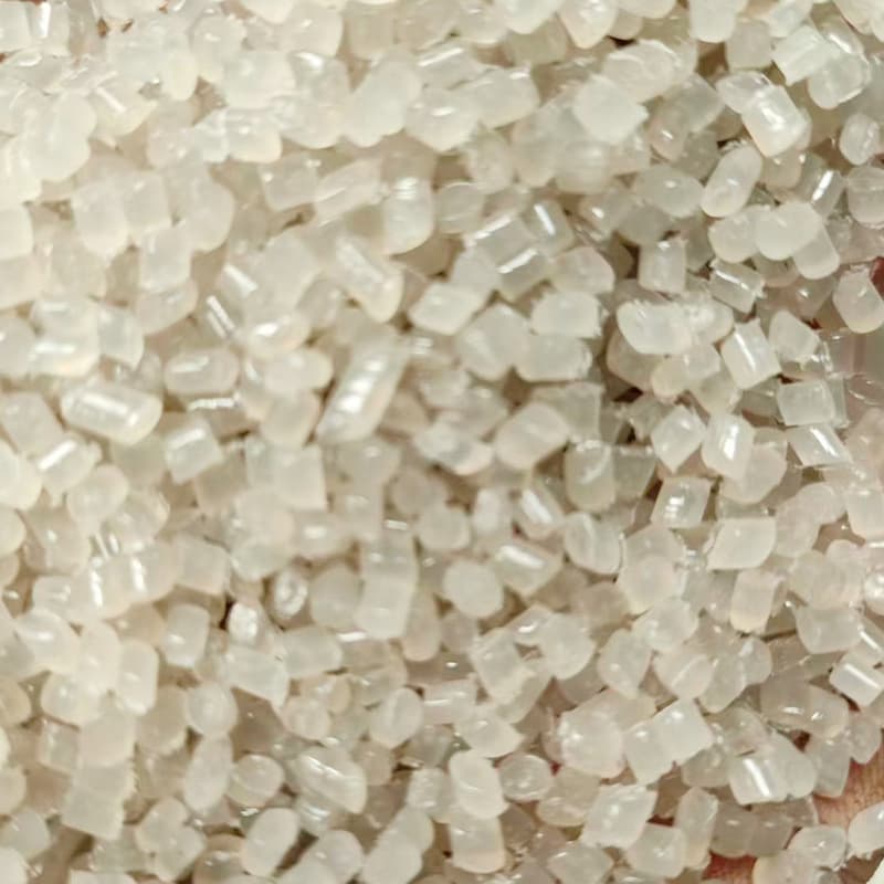 Direct from Manufacturer PE Linear Cling Film Granules, LLDPE Stretch Film Recycled Plastic Granules, Bubble Film Granules