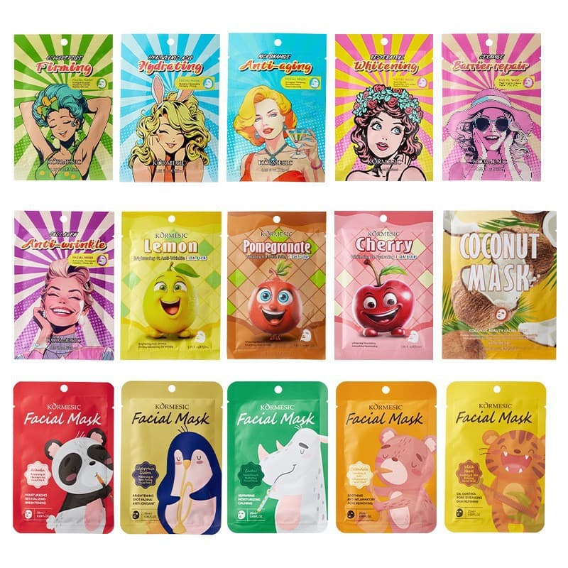 KORMESIC fruit hydrating, repairing and smoothing mask face mask facial care mask cross-border foreign trade