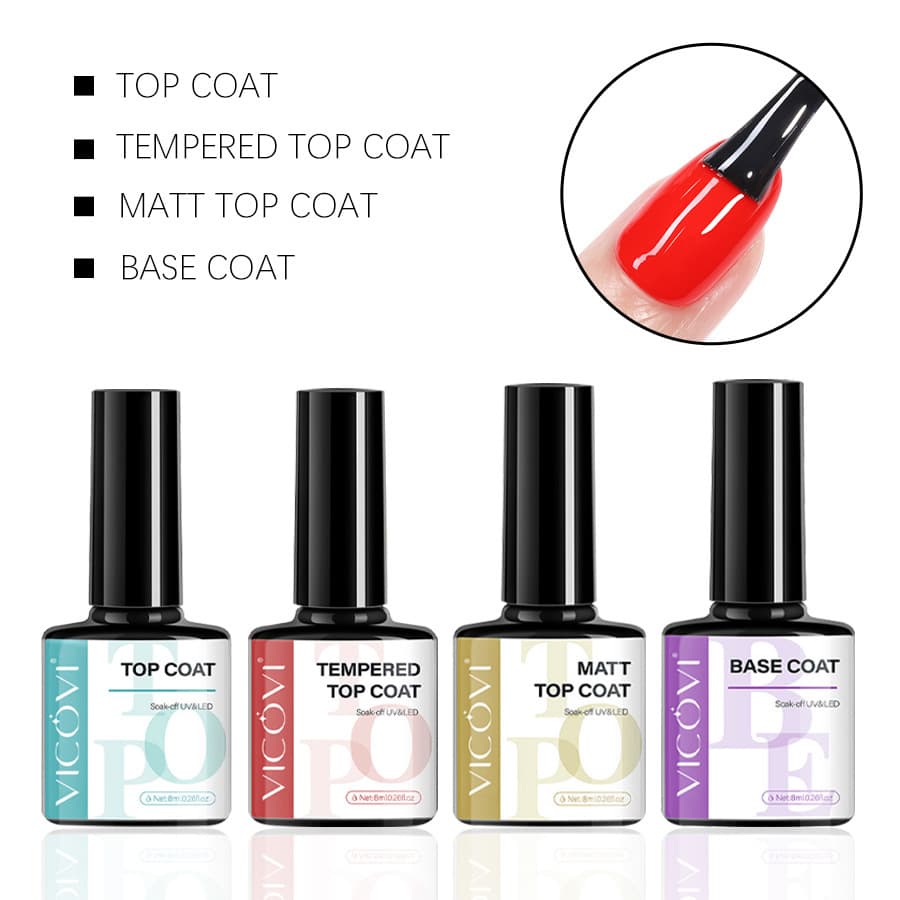 Manicure Removable Base Gel Tempered Structure Seal Nail Gel Matte Frosted Top Coat Nail Polish Gel Factory Wholesale