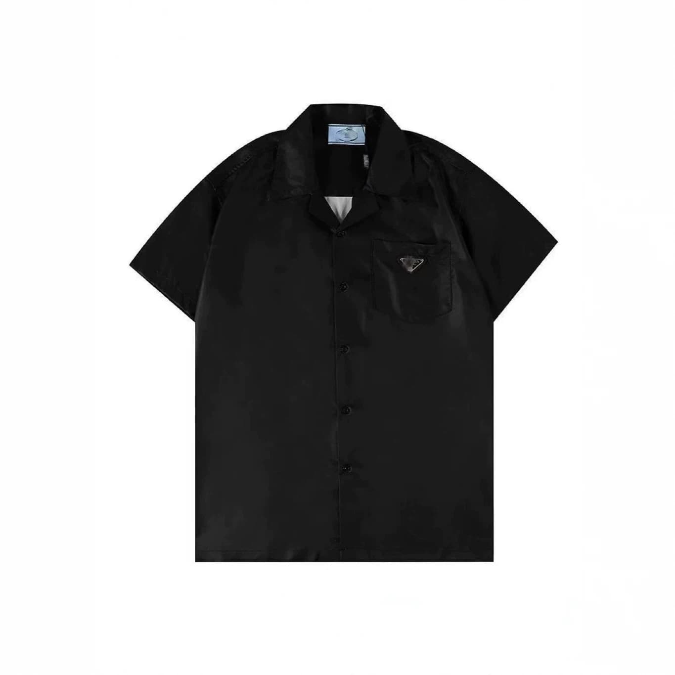 2026 New Velvet PRA Full Print DA Velcro Polo Short Sleeve Shirt Top for Men and Women Half Sleeve Shirt