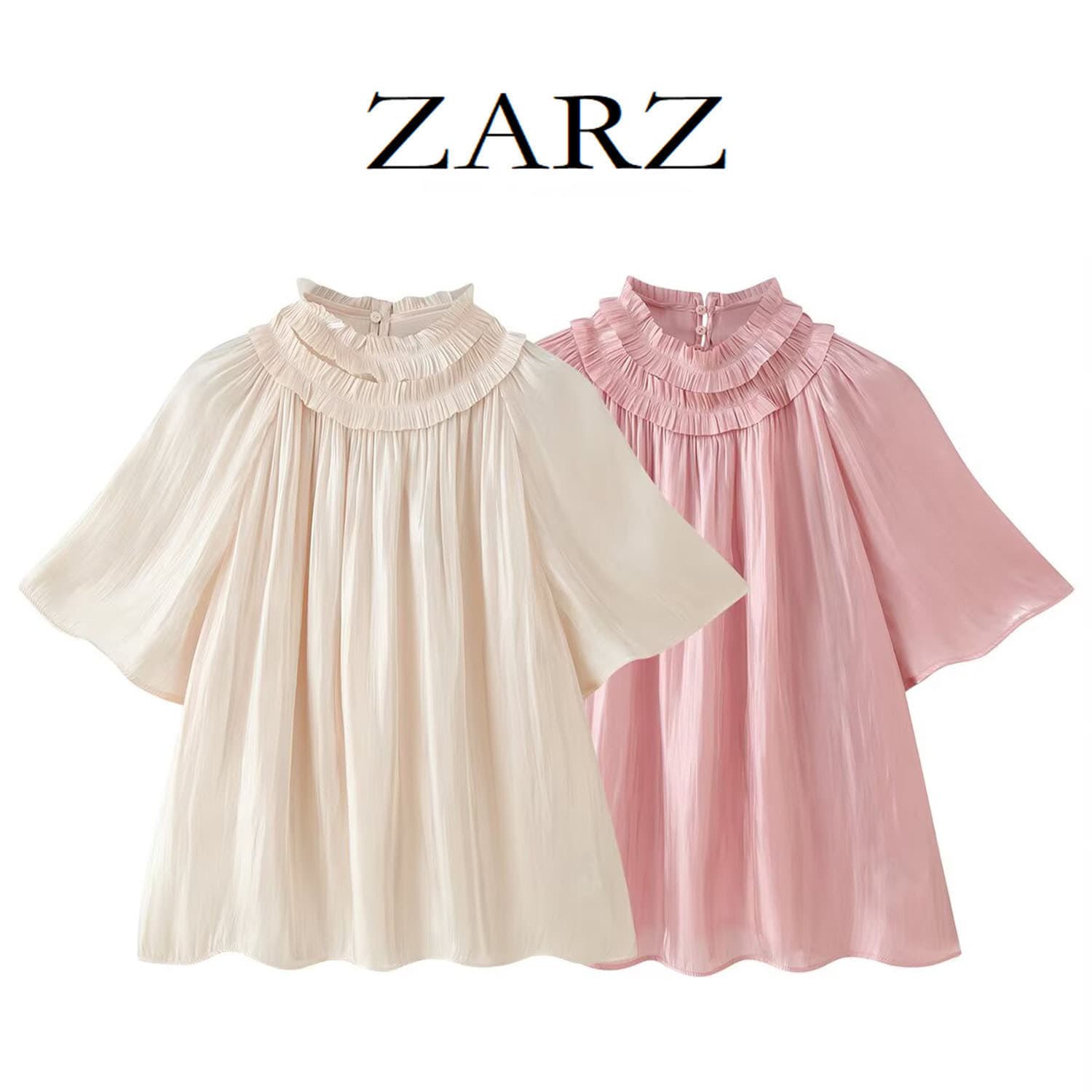 ZARZ homemade European and American style new women's clothing foreign style fashionable bright effect shirt 8741243