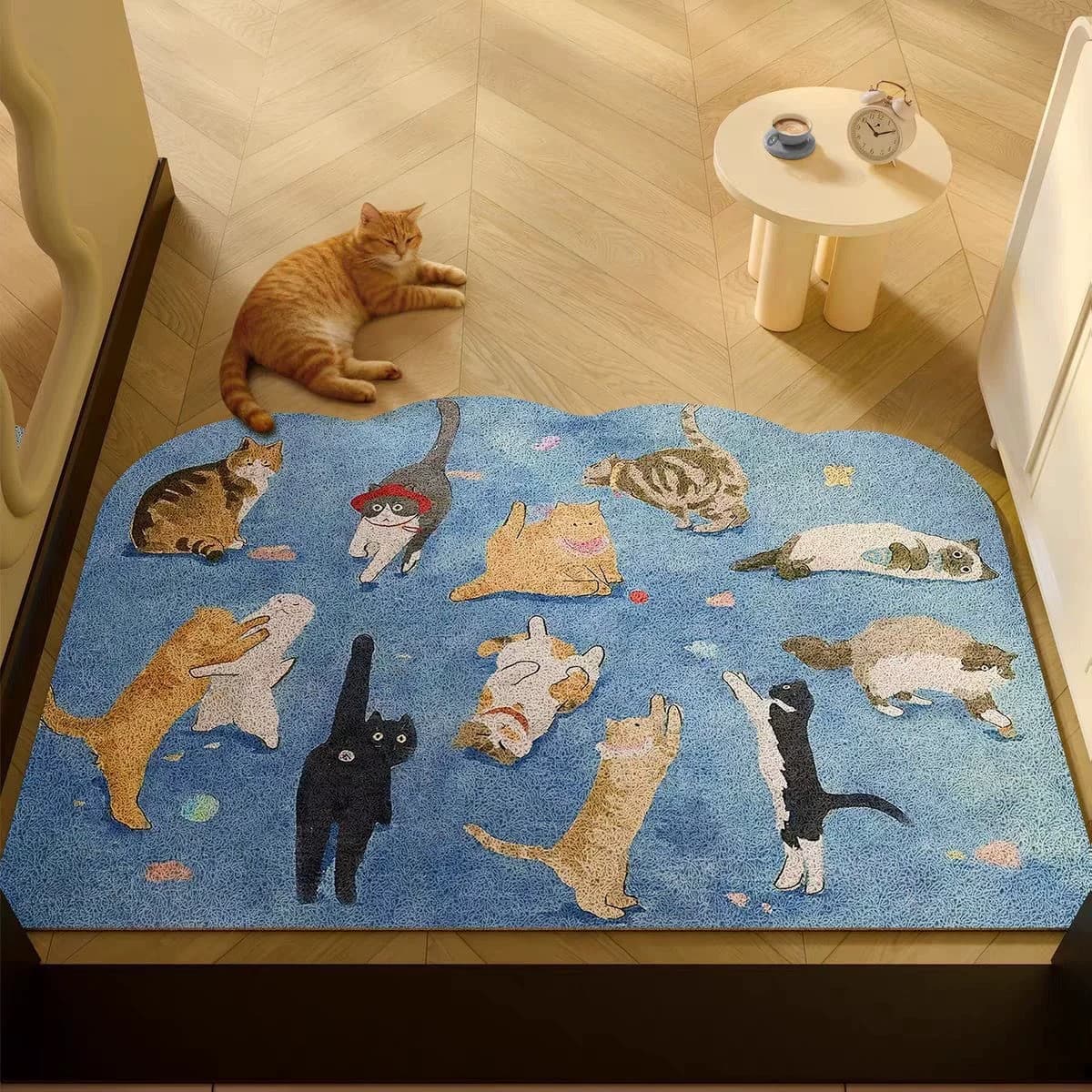 Cartoon Coil Mat Wear-Resistant Anti-Slip Entrance Door Mat Mud Scraper Dirt Trap Easy to Clean Drop Shipping