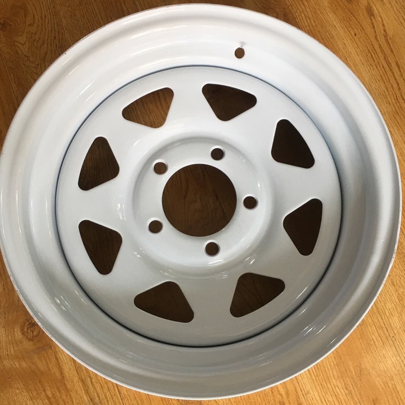 Factory 13-inch Trailer Hub 4/5/6 Lug RV ATV Boat Trailer Wheel Hub Modification Accessories Steel Rim